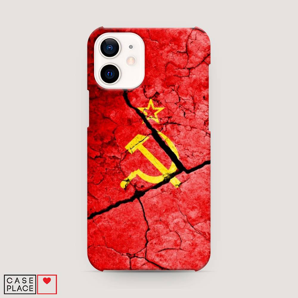 

Пластиковый чехол "СССР" на Apple iPhone 12 mini, 12620-4