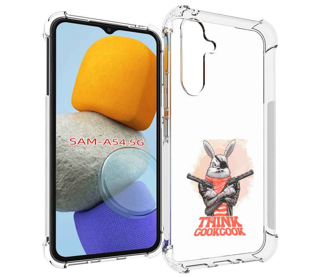 

Чехол MyPads кролик пират для Samsung Galaxy A54, Tocco