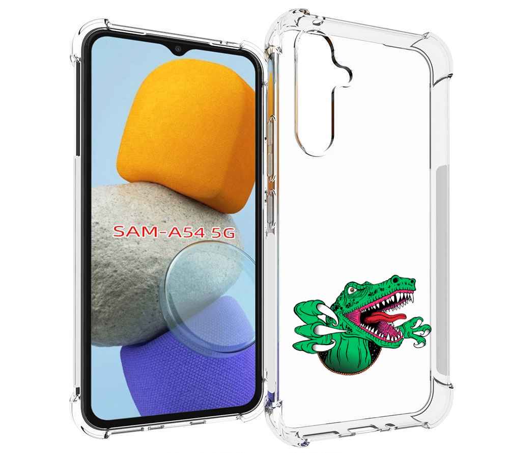 

Чехол MyPads крокодил для Samsung Galaxy A54, Tocco