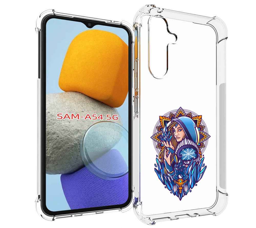 

Чехол MyPads кристал мейден дота 2 для Samsung Galaxy A54, Tocco