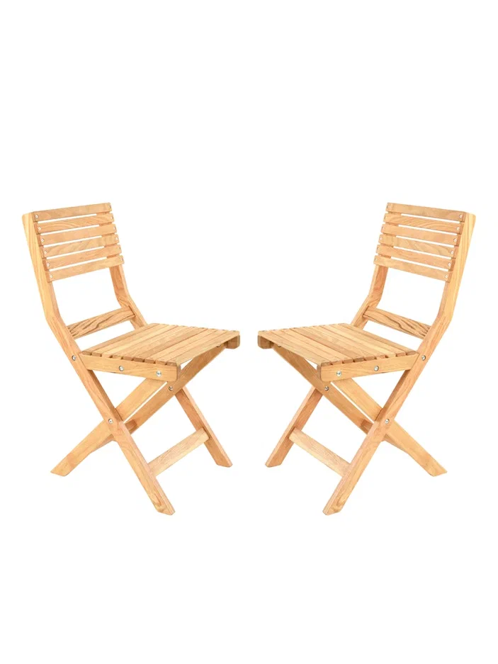 Набор из 2-х садовых стульев Liel Sage, массив бука