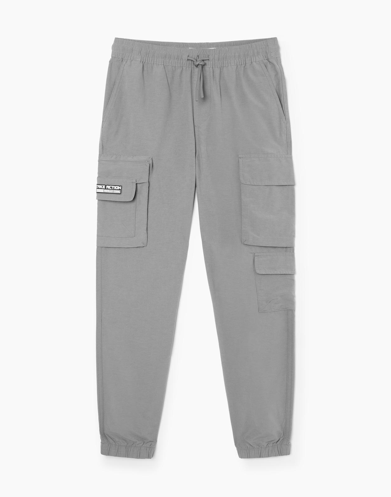 

Серые брюки Jogger с карманами-карго для мальчика р.170, Серый, BPT003249