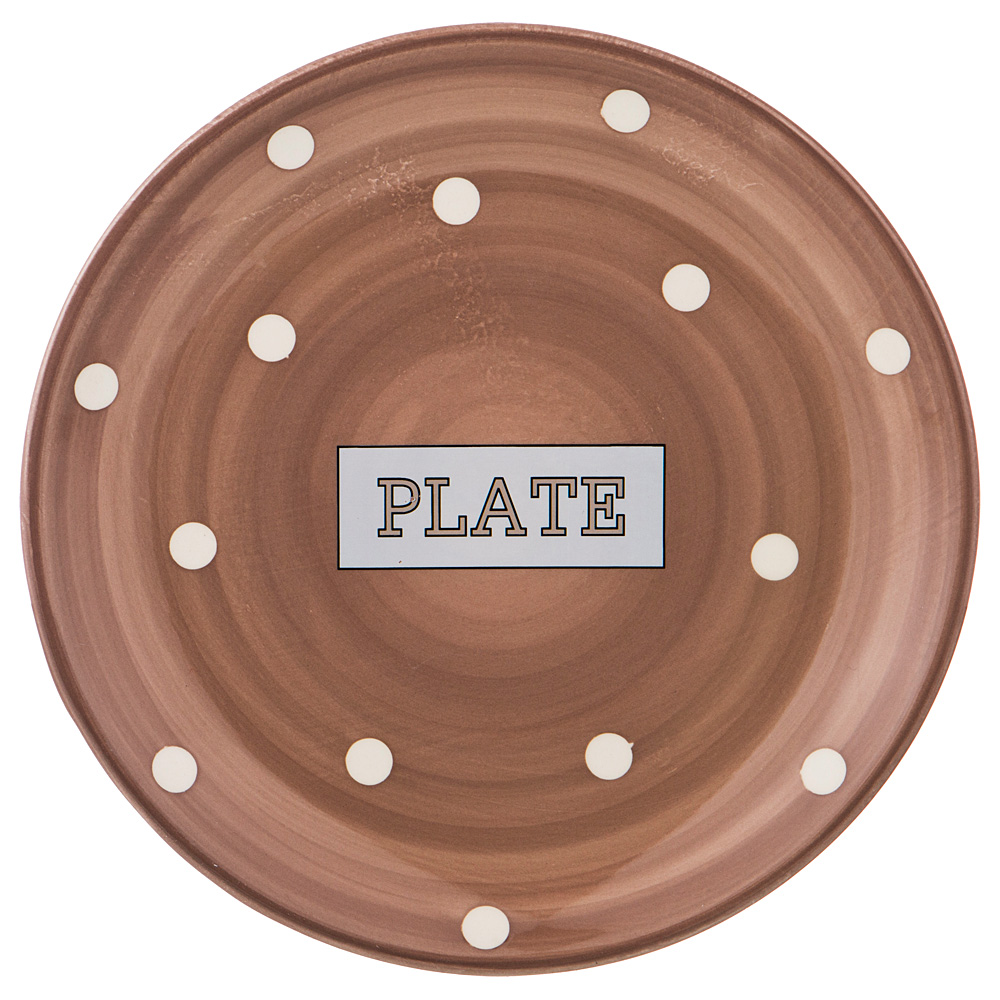 

Тарелка Десертная Pink Plate 20,3*20,3*2 см