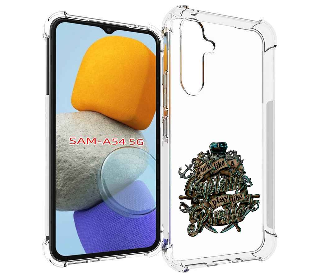 

Чехол MyPads капитан пиратов для Samsung Galaxy A54, Tocco