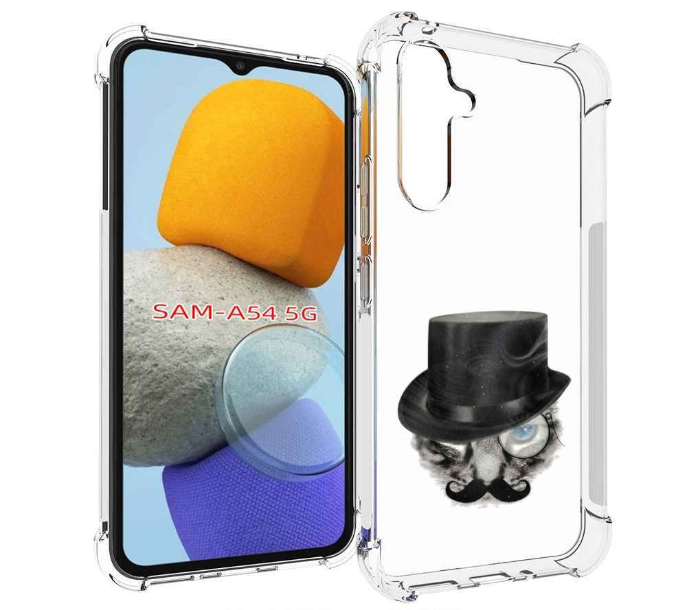 

Чехол MyPads интелегентный кот для Samsung Galaxy A54, Tocco