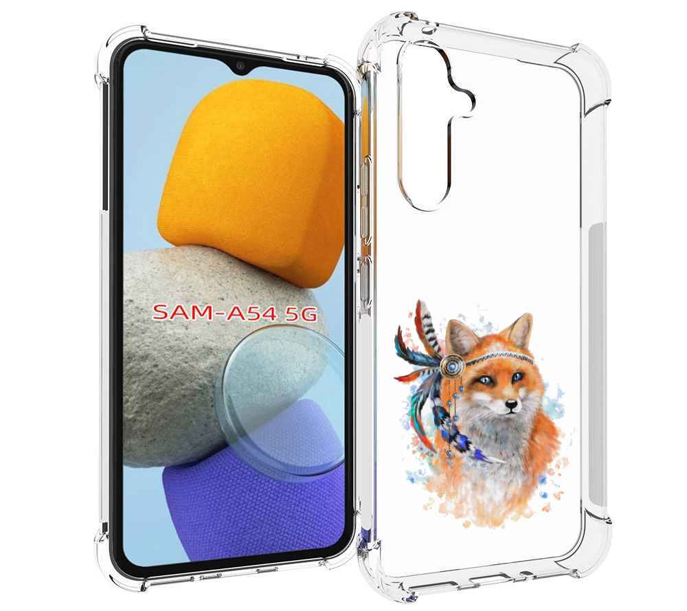 

Чехол MyPads инду лиса для Samsung Galaxy A54, Tocco