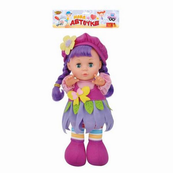 

Кукла мягконабивная, озвученная, 30 см, арт. M0930 Наша Игрушка