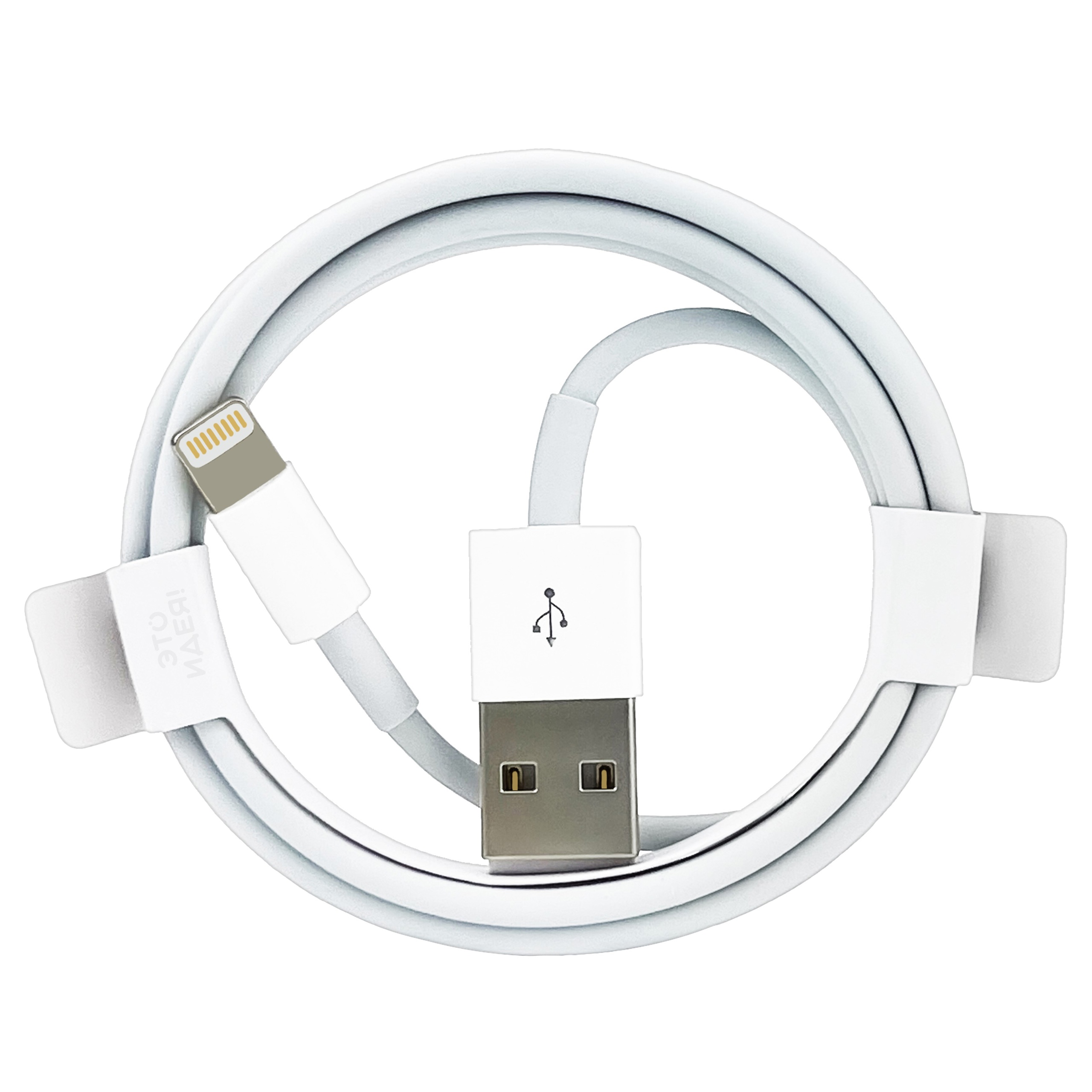 

Кабель USB – Lightning для Apple iPhone, iPad, iPod, чип от Foxconn MFI, 1 метр, OEM