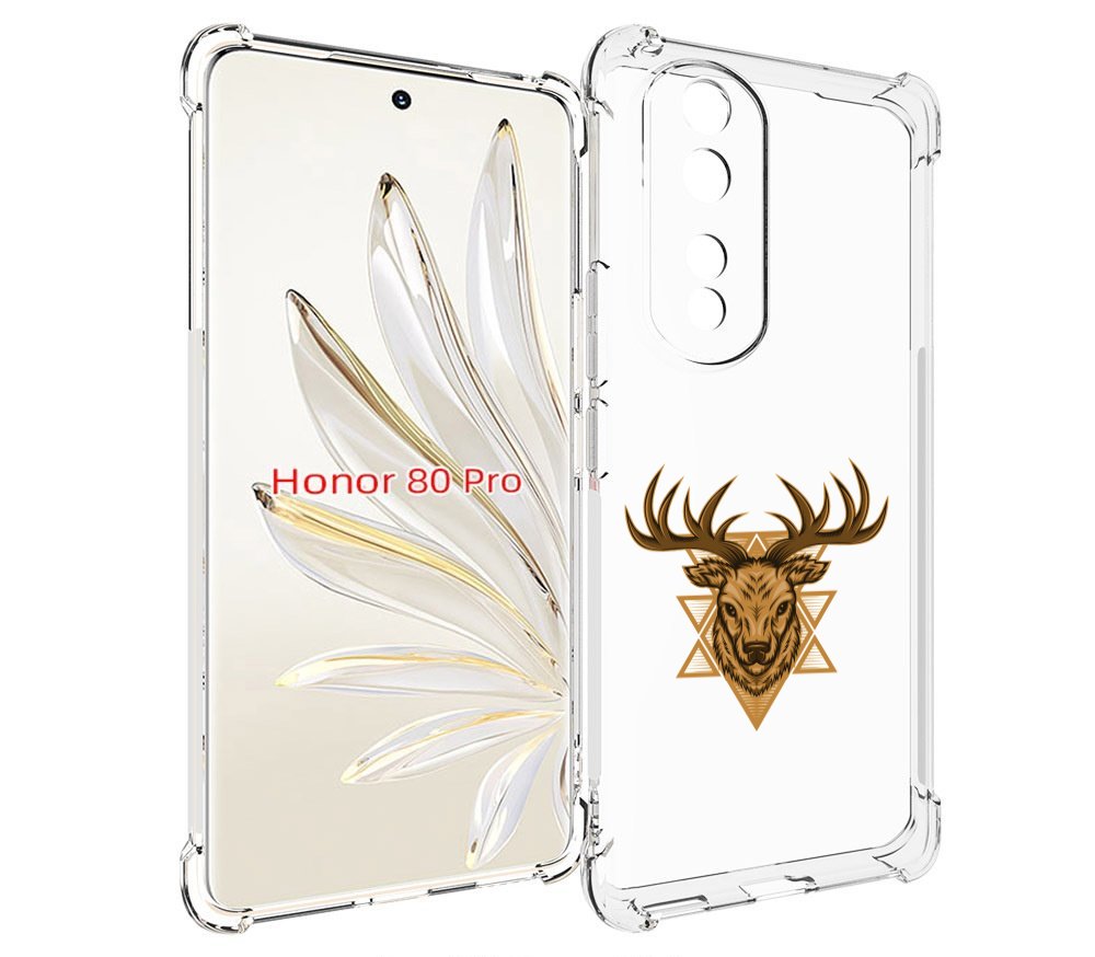 

Чехол MyPads Олень для Honor 80 Pro, Прозрачный, Tocco