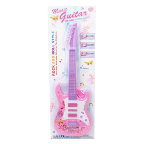 фото Музыкальный инструмент гитара, 53 см, 4 струны, арт. 929b-2 наша игрушка