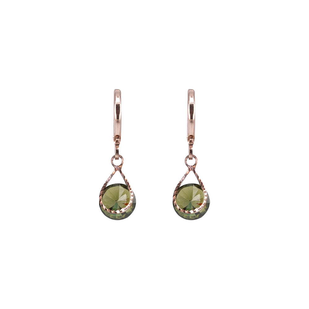 

Серьги женские OTOKODESIGN 1-54619 зеленые, 1-54619