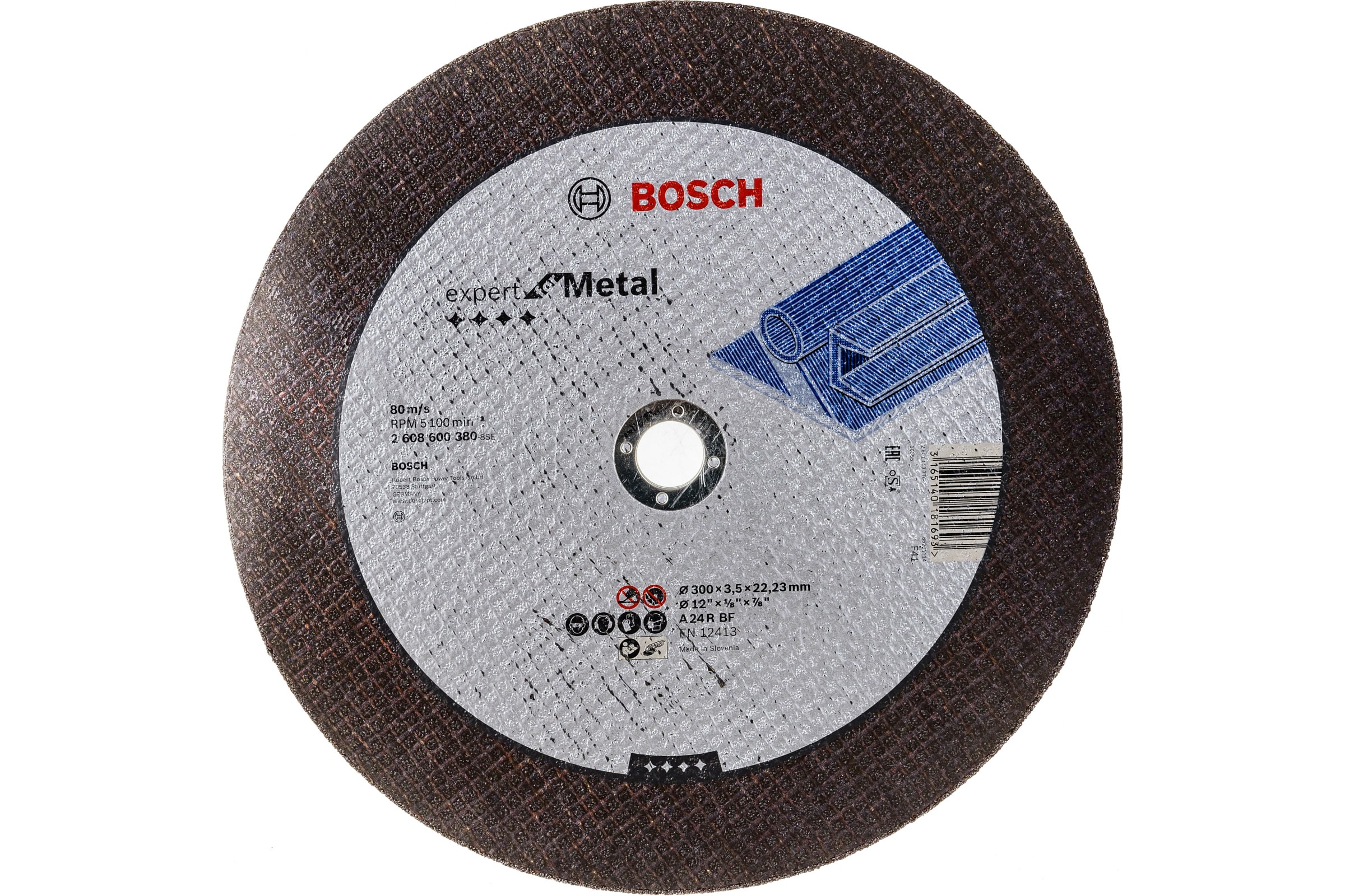

Диск отрезной по металлу 300х22,23 мм Bosch 2.608.600.380