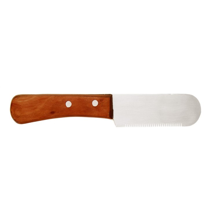 Нож для тримминга Show Tech Medium, 31 зубец (для левшей), сталь, коричневый