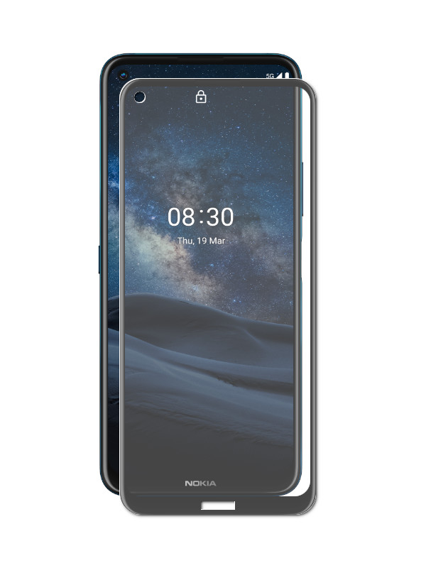 

Защитное стекло Liberty Project для Nokia 8.3Black 0L-00051208, Nokia 8.3