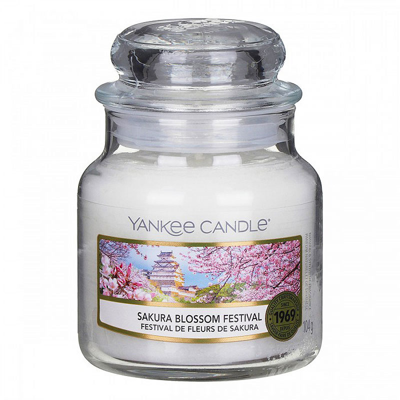 фото Свеча малая yankee candle фестиваль цветения сакуры