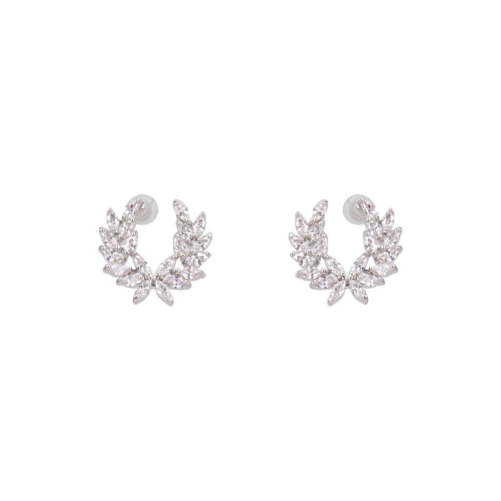

Серьги женские OTOKODESIGN 1-54611 серебристые, 1-54611