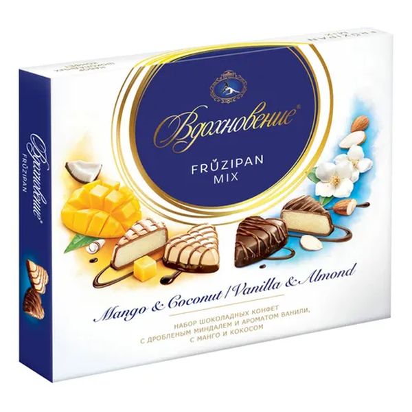 фото Конфеты шоколадные вдохновение fruzipan микс 175 г