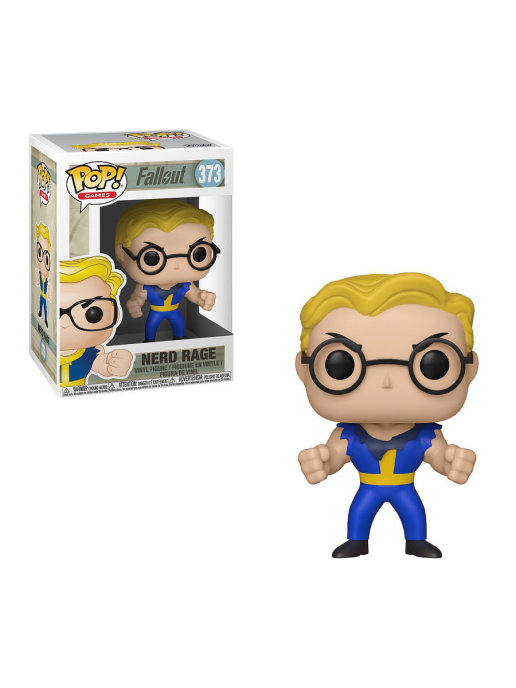 фото Фигурка funko pop! vinyl: games: fallout s2: vault boy (nerd rage) 33991 (pr)