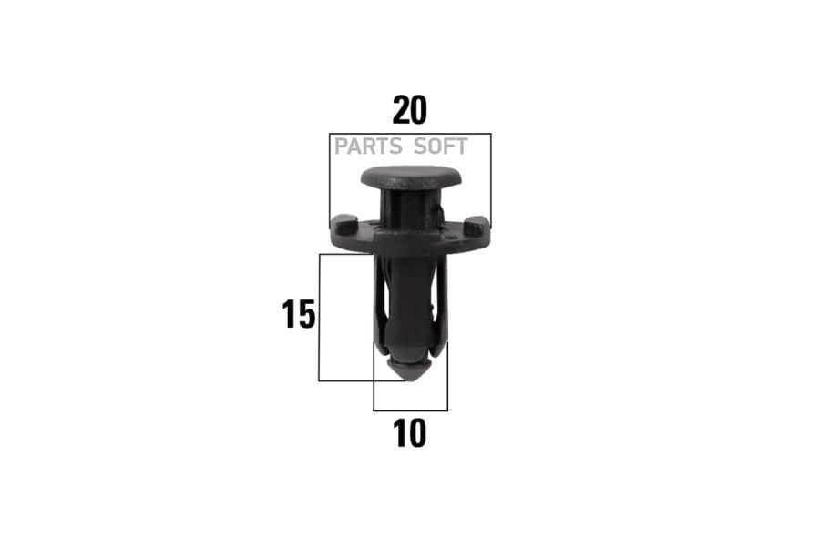

KRAFT KT106247 Клипсы автомобильные Subaru Impreza, Legacy, Forester 1шт