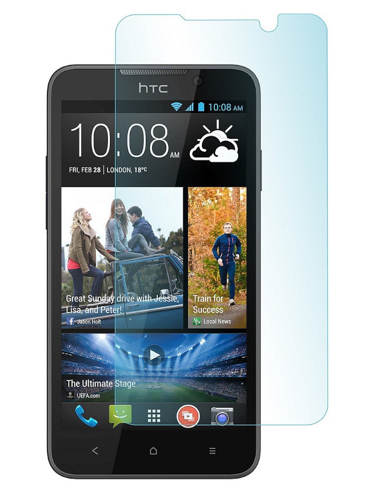 

Защитное стекло Krutoff для HTC Desire 616 Group 0.26mm 21983, 21983