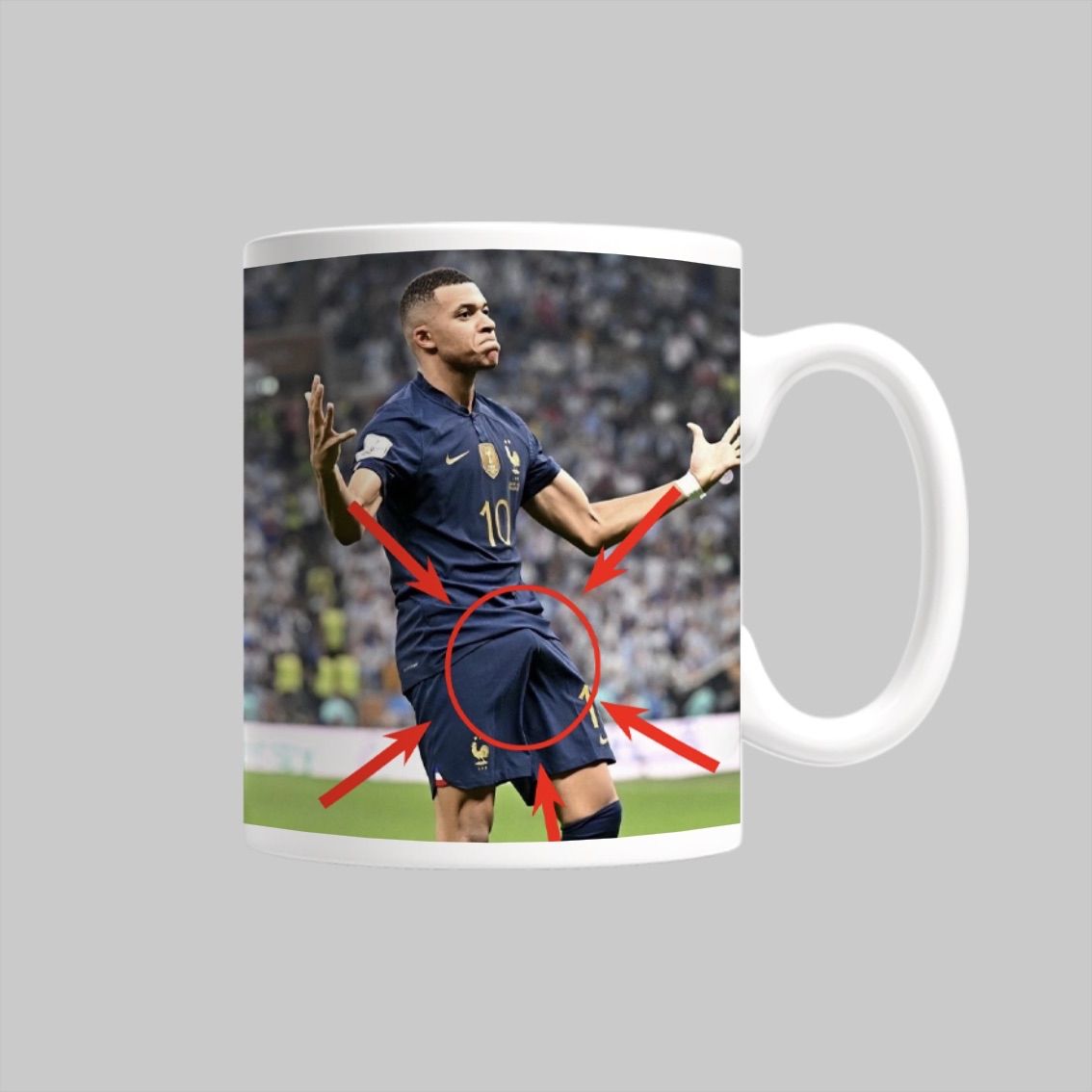

Кружка Kylian Mbappe Килиан Мбаппе Футболисту Football Soccer