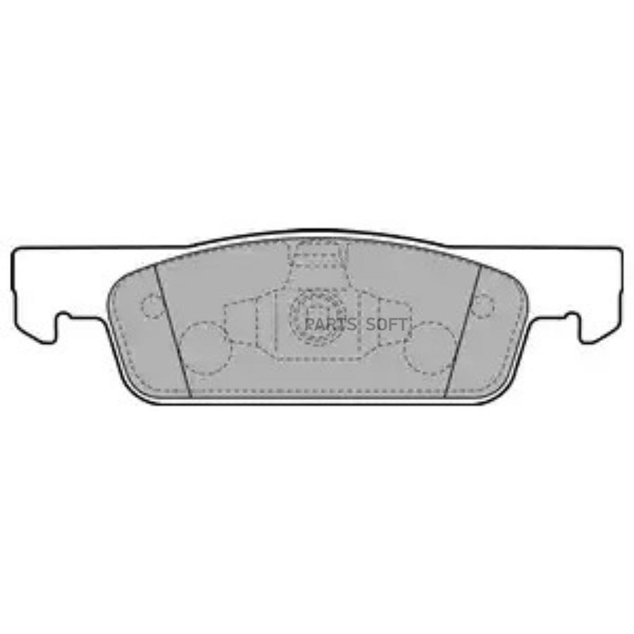 

Тормозные колодки DELPHI LP2479
