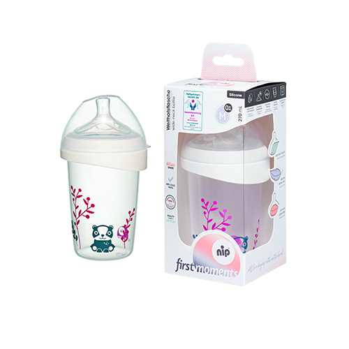 Бутылочка NIP серии First Moments 270 ml, размер отверстия M