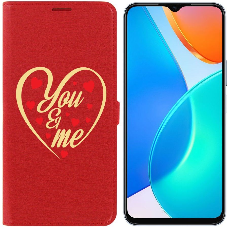 

Чехол-книжка Eco Book для Honor X6 Ты и Я