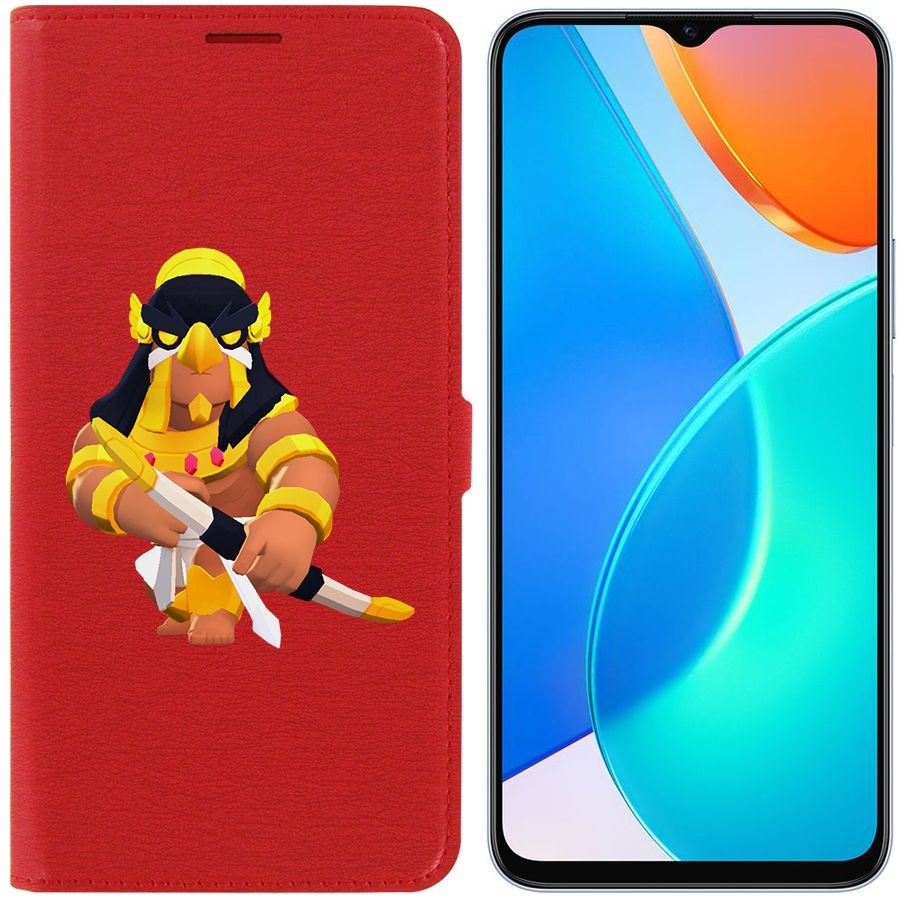 

Чехол-книжка Eco Book для Honor X6 Brawl Stars-Бо Хорус