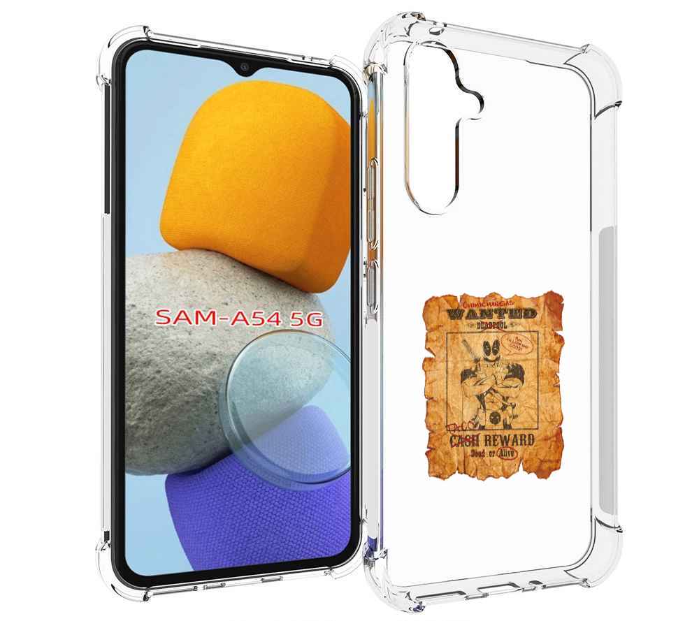 

Чехол MyPads дедпул для Samsung Galaxy A54, Tocco