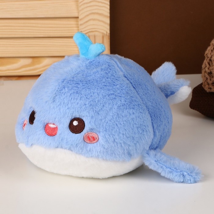 

Мягкая игрушка Китенок, 22 см, цвет синий