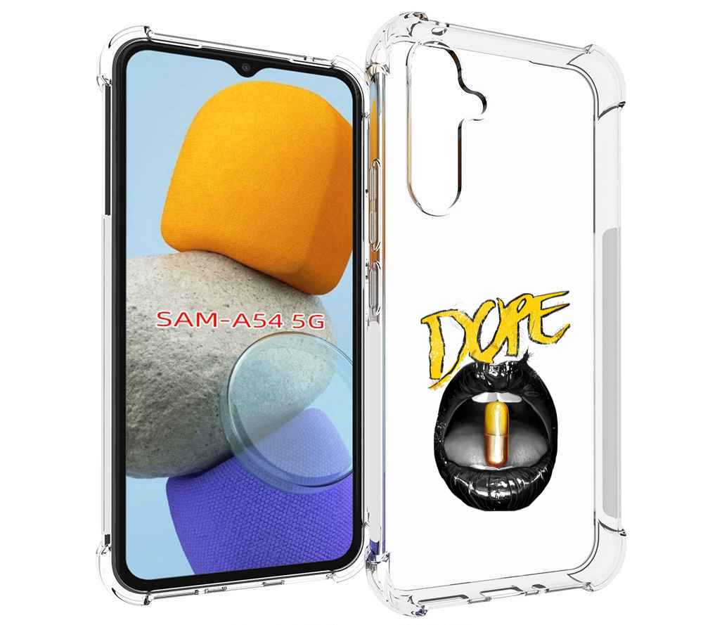 

Чехол MyPads губы для Samsung Galaxy A54, Tocco