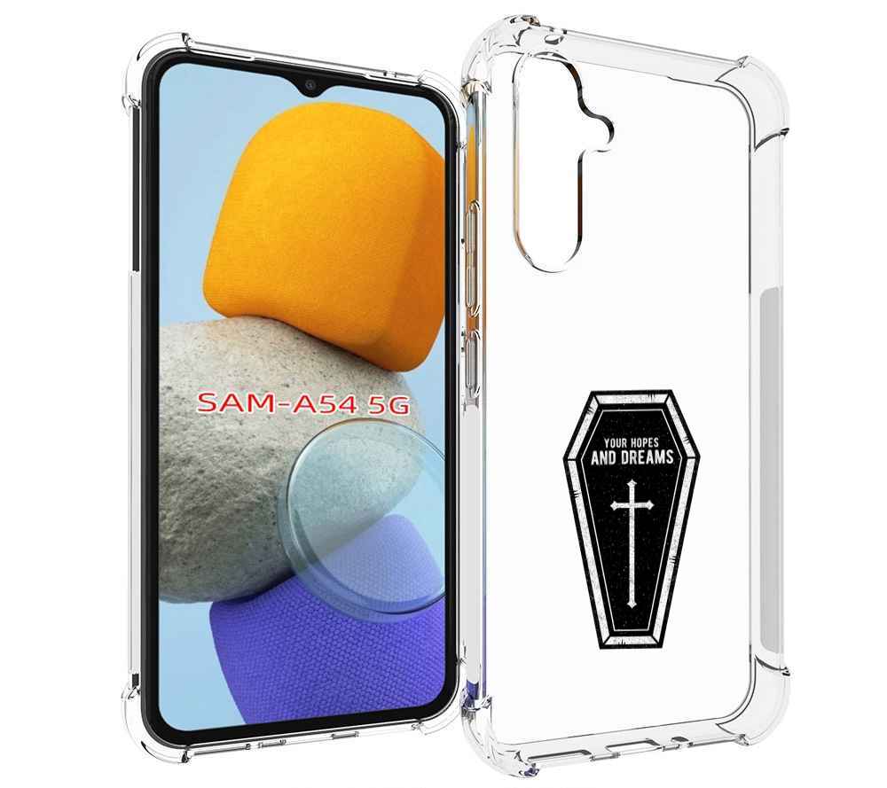 

Чехол MyPads гроб с мечтами для Samsung Galaxy A54, Tocco