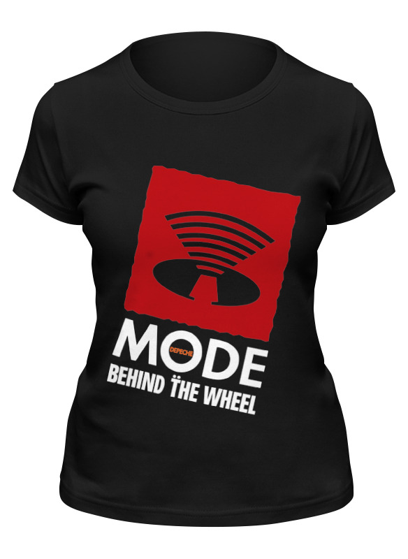 

Футболка женская Printio Depeche mode / behind the wheel черная 2XL, Черный, Depeche mode / behind the wheel