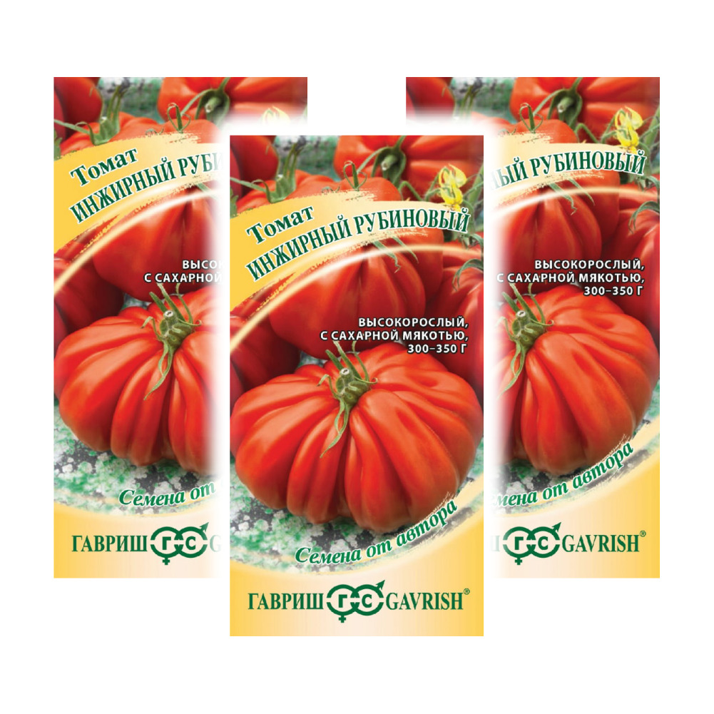 

Семена томат Гавриш Инжирный рубиновый 94719 3 уп., Томат