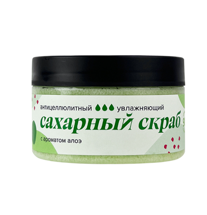 

Увлажняющий антицеллюлитный скраб для тела ALOEsmart с ароматом алоэ
