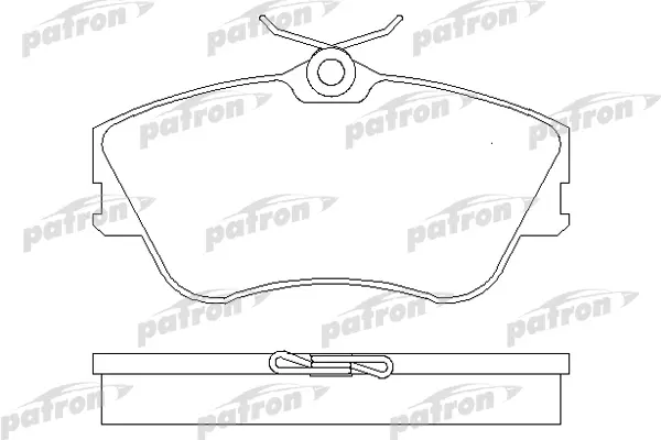 

Тормозные колодки PATRON дисковые PBP970