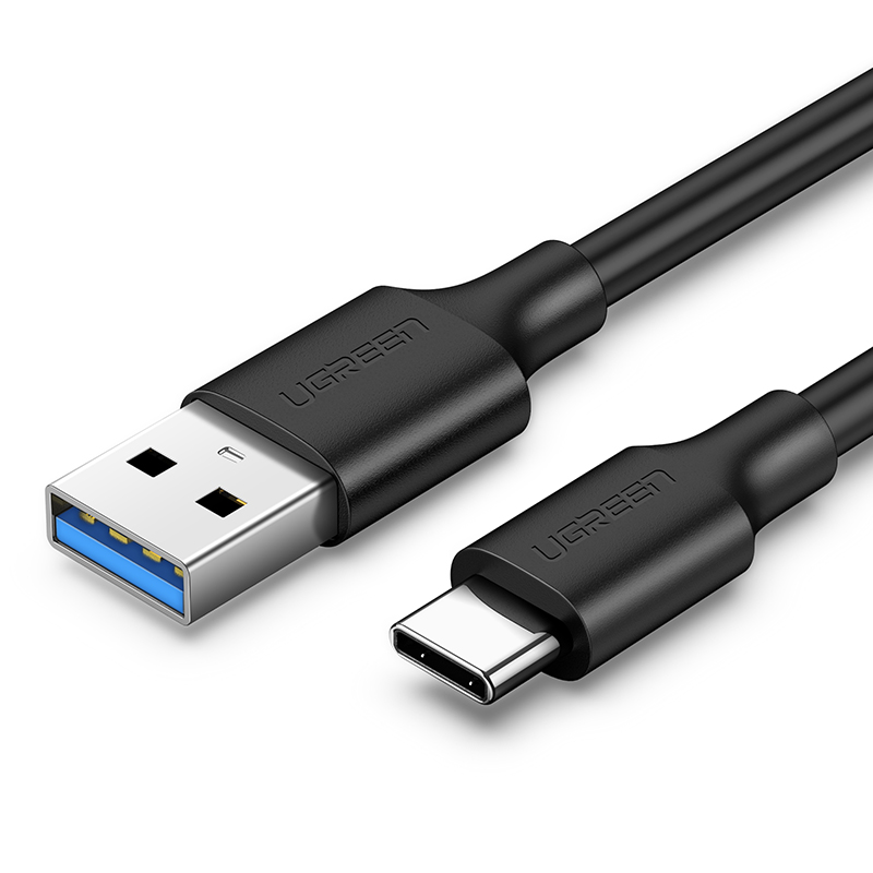 

Кабель USB Type-C-USB uGreen US184 0.5 м черный, US184