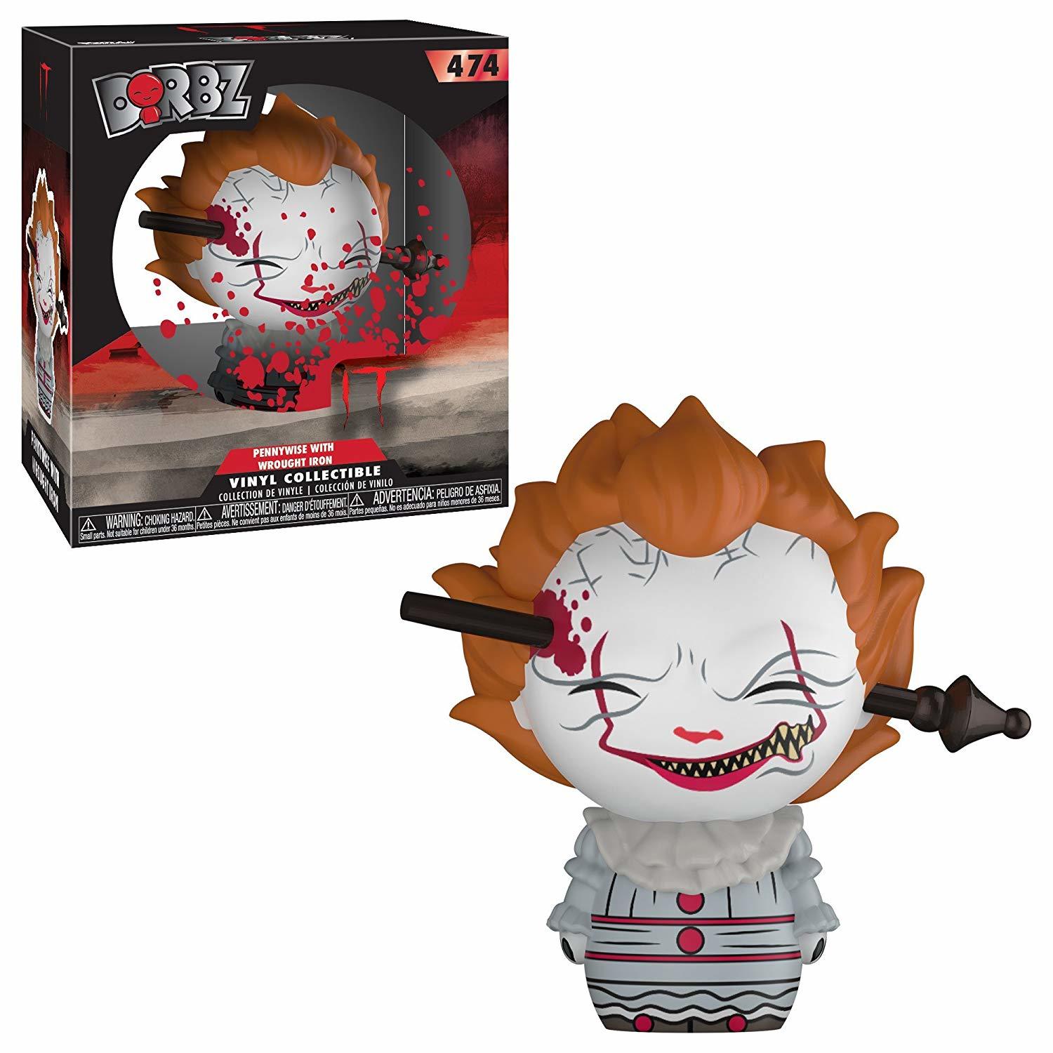 

Фигурка Funko Dorbz: Horror W5: Pennywise w/wrought iron 32347 (RP)