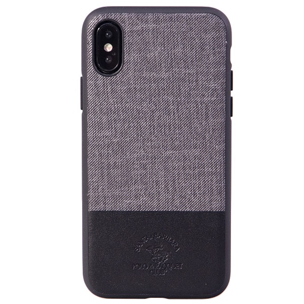 Чехол для iPhone XS Max Polo Club Santa Barbara Virtuoso Series (серый)