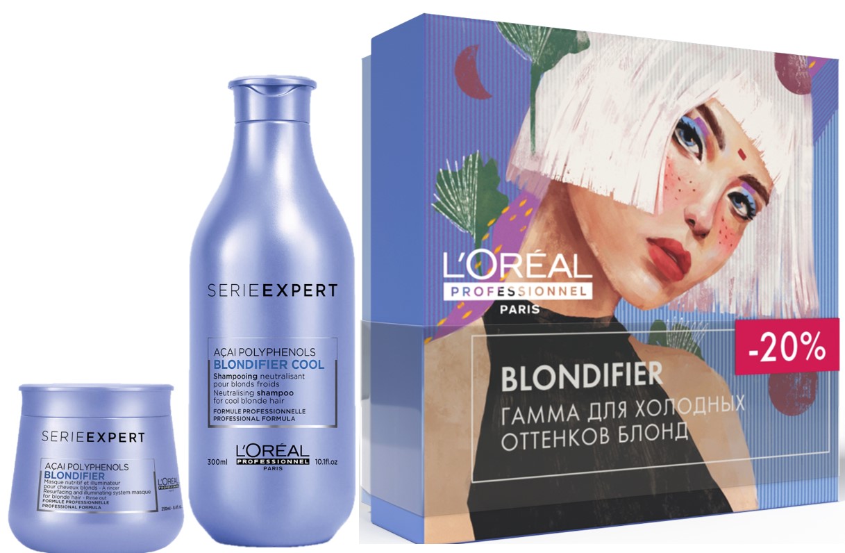 фото Набор для волос l'oreal professionnel blondifier