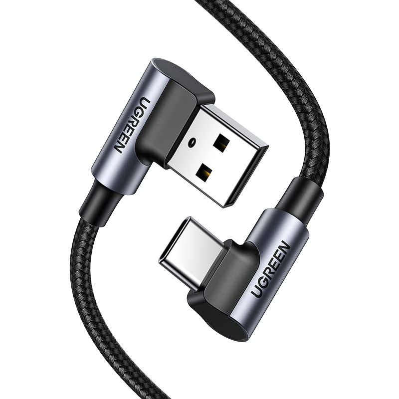 Кабель USB Type-C-USB uGreen US176 0.5 м черный