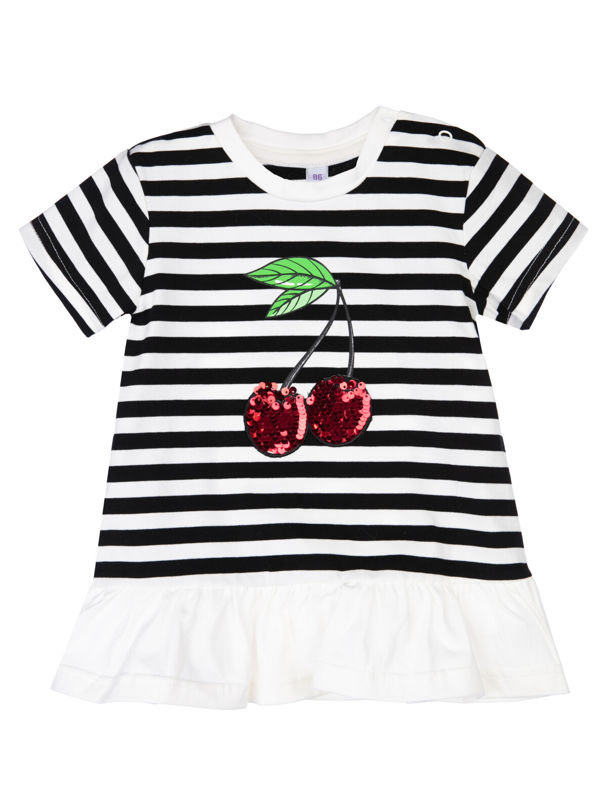 

Футболка детская PlayToday Baby 12329032, черный, белый, красный, 80, 12329032