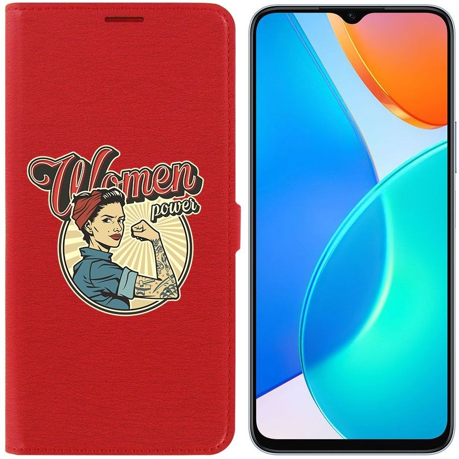

Чехол-книжка Eco Book для Honor X6 Women Power