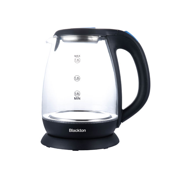 Чайник электрический Blackton BTKT1824G 1.8 л прозрачный, черный чайник blackton bt kt1802g 1l