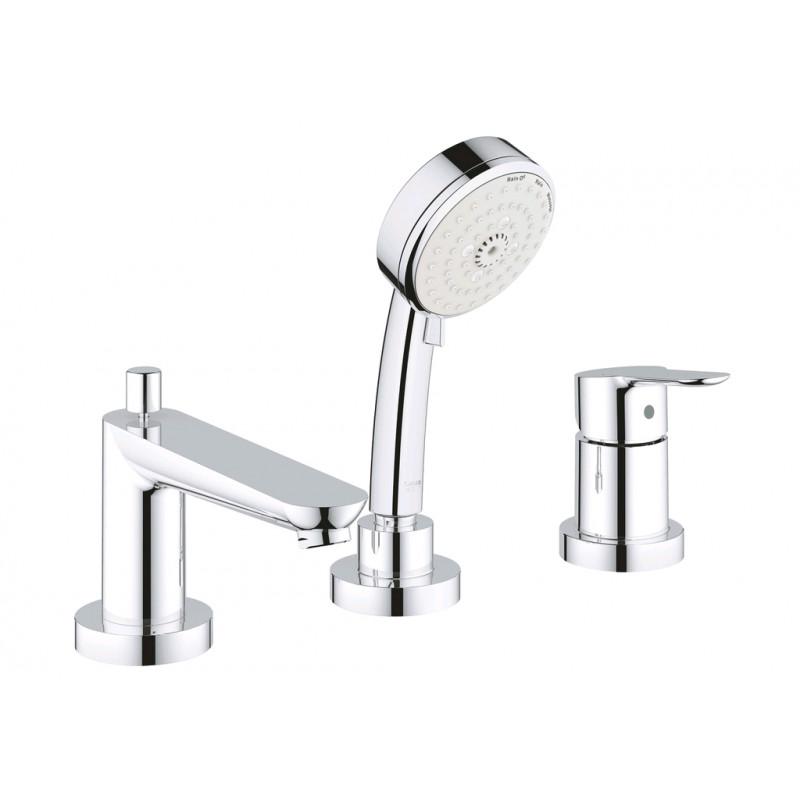 фото Смеситель на борт ванны grohe bauedge new 25117 10a (2511710a) хром