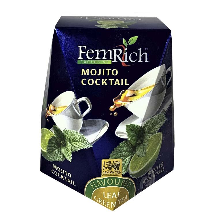 Чай зеленый FemRich Мохито 100 грамм