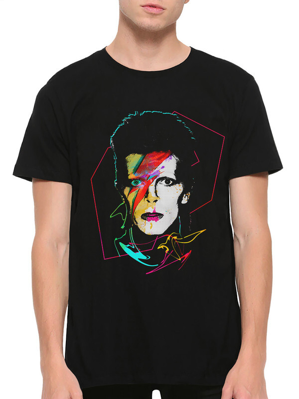 фото Футболка мужская design heroes дэвид боуи - david bowie черная xl