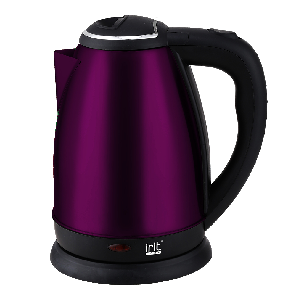 Чайник электрический Irit IR-1342 2 л фиолетовый чайник электрический irit ir 1359 металл 1 8 л 1500 вт синий