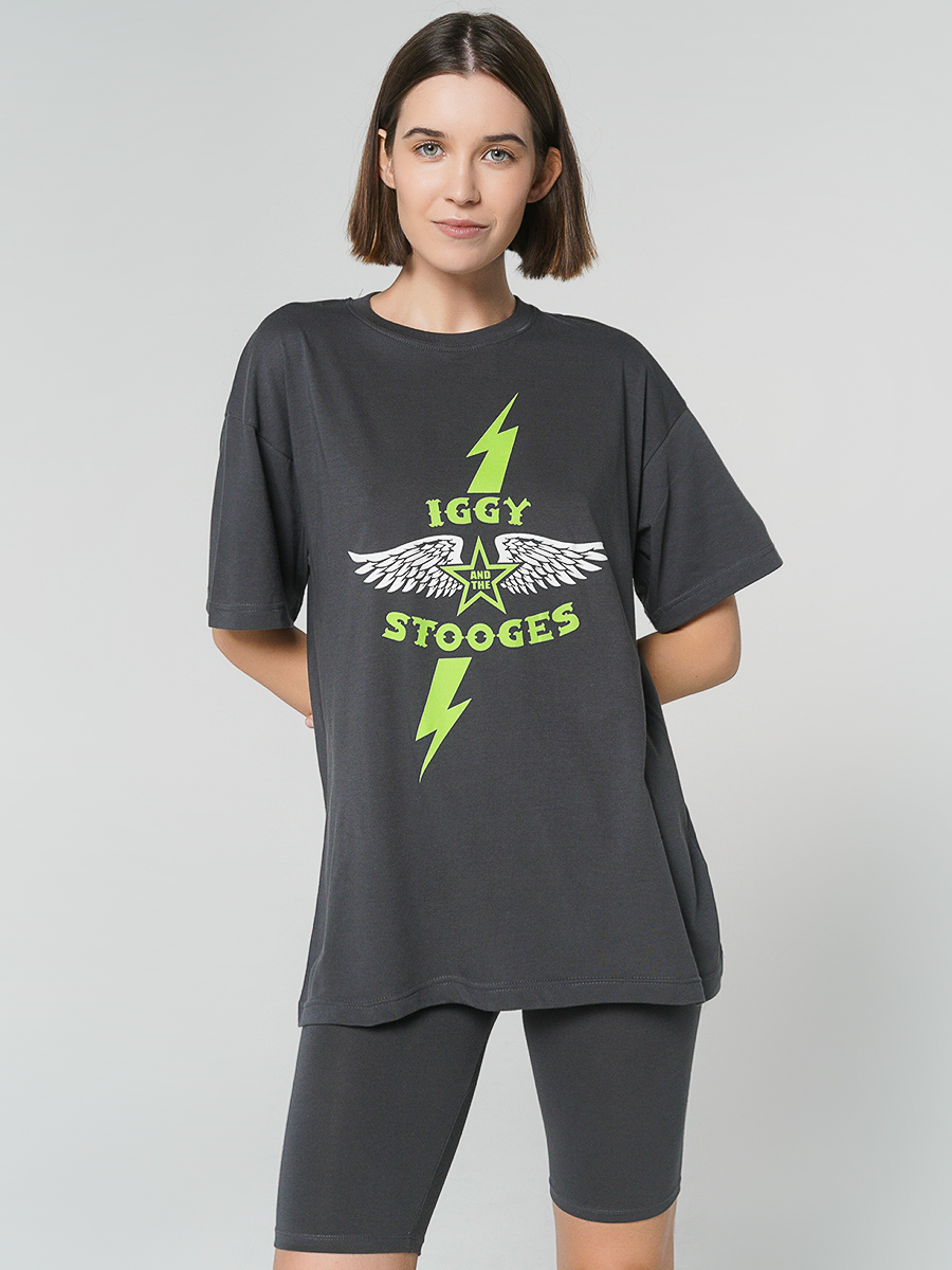 

Пижама женская ТВОЕ 83959 серая XS, 83959